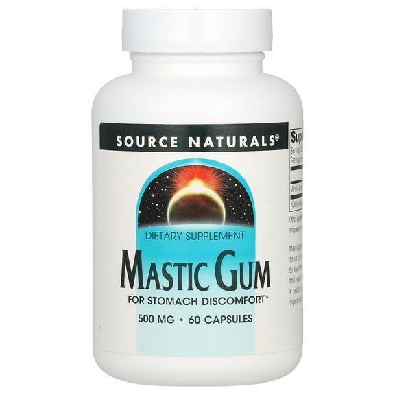 Source Naturals Mastic Gum Extract 500 mg 60 Capsule