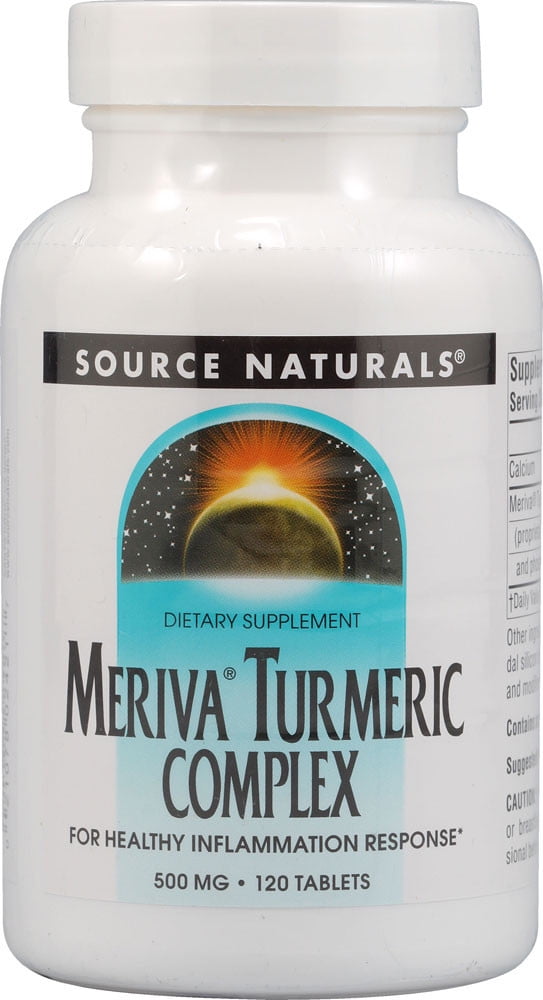 Source Naturals Meriva Turmeric Complex 500 mg 120 Tablets