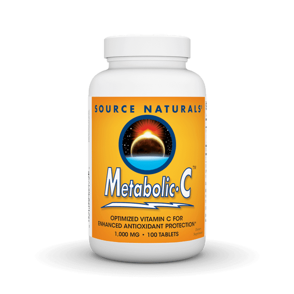 Source Naturals Metabolic C, 1000mg Vitamin C - 100 Tablets