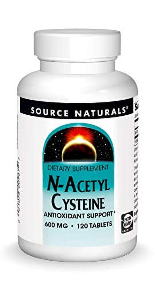 Source Naturals NAcetyl Cysteine Antioxidant Support 600 mg Dietary