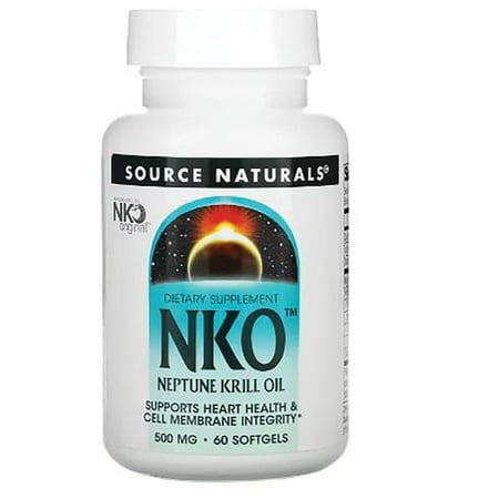Source Naturals - NKO Neptune Krill Oil 1000 mg. - 60 Softgels