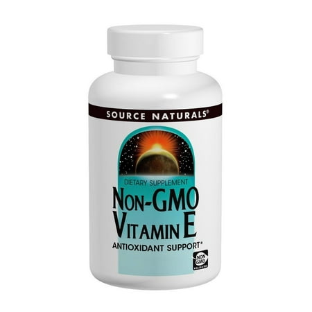 Source Naturals Non-Gmo Vitamin E 400 Iu 60 Tabs