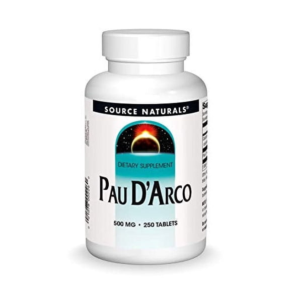 Source Naturals Pau D'Arco -- 500 mg - 100 Tablets