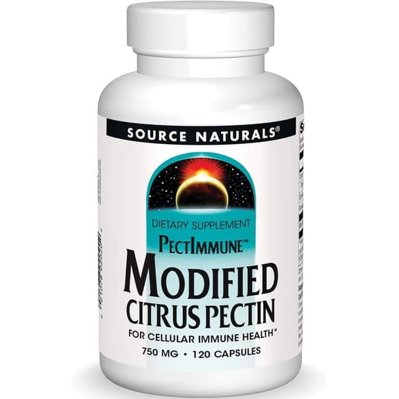 Source Naturals Pectimmune Modified Citrus Pectin 750 mg 120 Caps