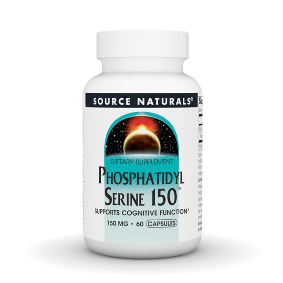 Source Naturals Phosphatidyl Serine 150, Supports Cognitive Function, 60 Capsules