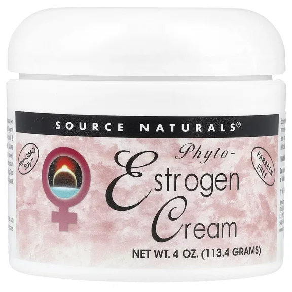 Source Naturals Phyto-Estrogen Cream 4 oz 113 4 g Paraben-Free