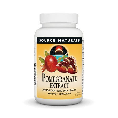 Source Naturals Pomegranate Extract 500 mg 120 Tabs