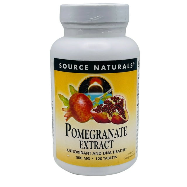 Source Naturals Pomegranate Extract 500 mg 120 Tabs