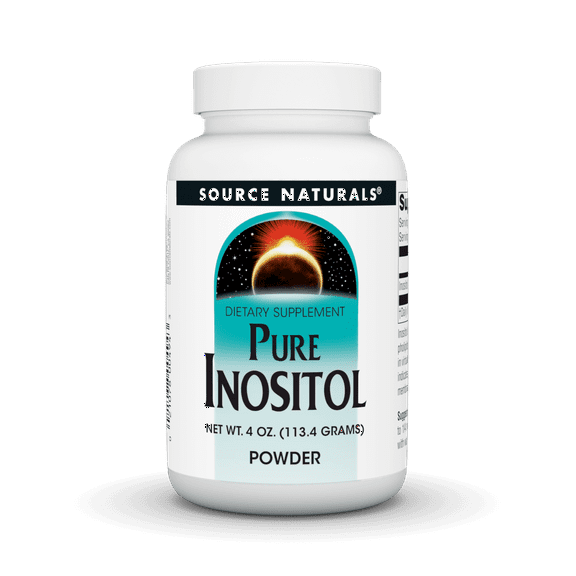 Source Naturals Pure Inositol, Dietary Supplement, 4 oz. Powder