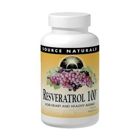 Source Naturals, Inc. Resveratrol 100mg 120 Capsule