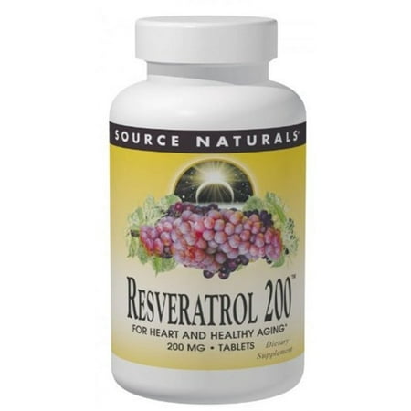 Source Naturals, Inc. Resveratrol 200mg 60 VegCap
