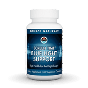Source Naturals Screen Time Blue Light Support Eye Health for the Digital Age* 60 Vegetarian Capsules