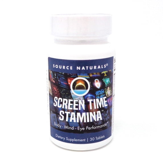 Source Naturals Screen Time Stamina 30 Tablets