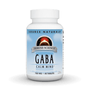 Source Naturals Serene Science GABA, for a Calm Mind, 750mg - 45 Tablets