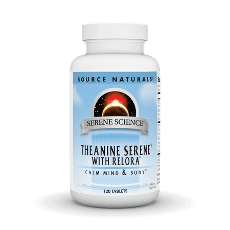Source Naturals Serene Science Theanine Serene with Relora 120 Tabs