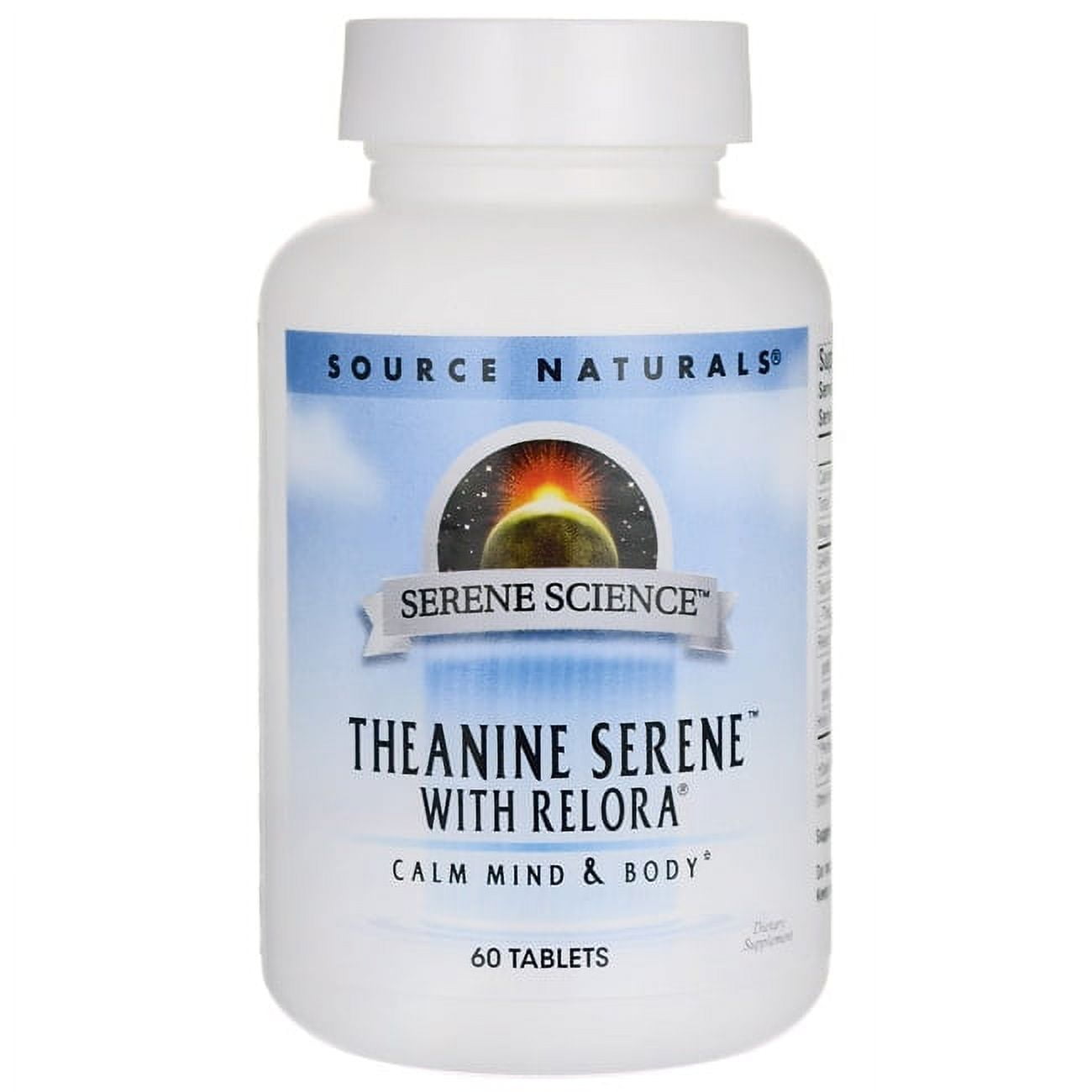 Source Naturals Serene Science Theanine Serene with Relora 60 Tabs