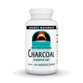 thumbnail image 1 of Source Naturals Charcoal - 100% Pure Activated, Digestive Aid* - 200 Vegetarian Capsules, 1 of 8