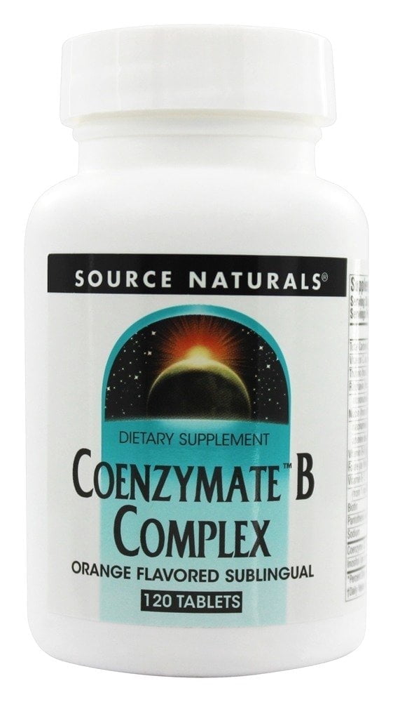 Source Naturals  Coenzymate B Complex* Orange Flavored -  120 Tabets