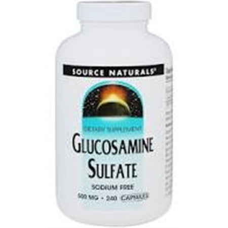Source Naturals Glucosamine Sulfate 500 mg 240 Capsule
