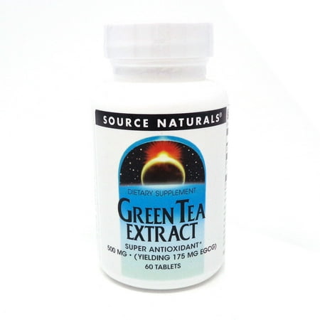 Green Tea Extract 175mg EGCG 500mg By Source Naturals - 60 Tablet
