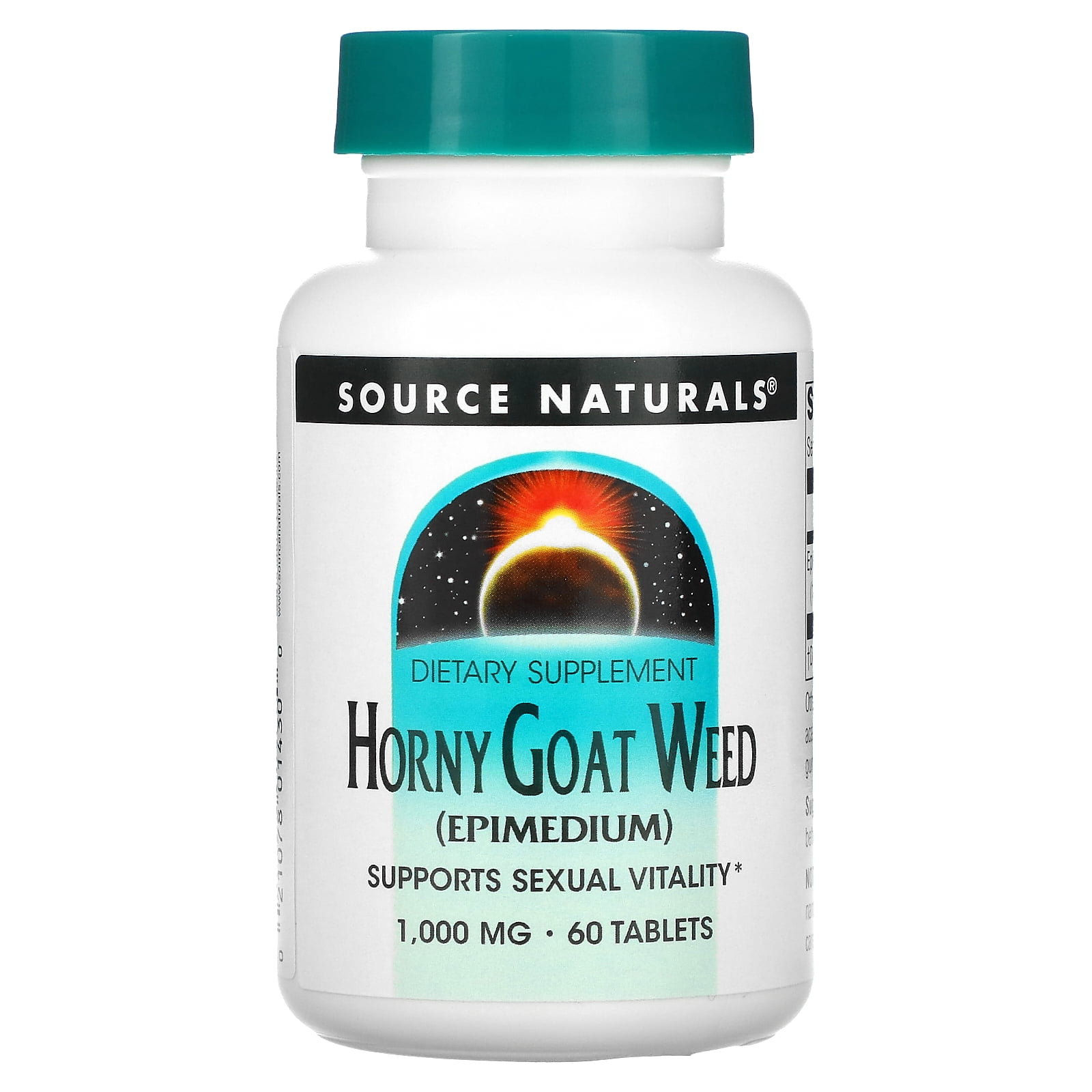 Source Naturals Horny Goat Weed, 1,000 mg, 60 Tablets