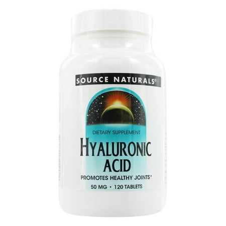 Source Naturals Source Naturals Hyaluronic Acid, 120 ea