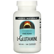 المصدر Naturals Source Naturals L-Glutamine، 100 ea