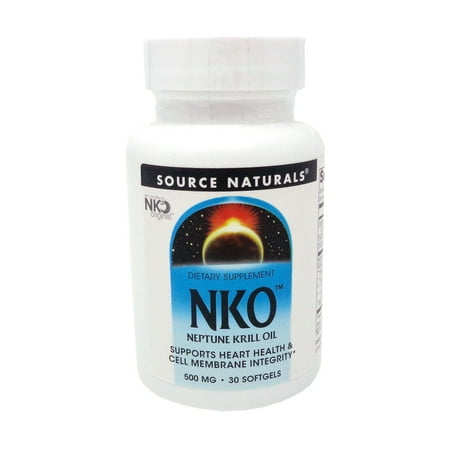 Source Naturals Nko - Neptune Krill Oil 500 mg 30 Sgels