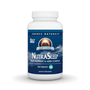 Source Naturals NutraSleep, Gentle Sleep Support without Melatonin* - 100 Tablets