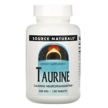 Source Naturals, Inc. Taurine 500mg 120 Tablet