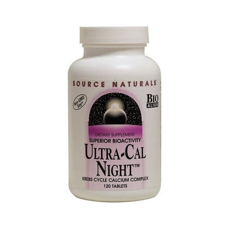 Source Naturals Source Naturals  Ultra-Cal Night, 120 ea