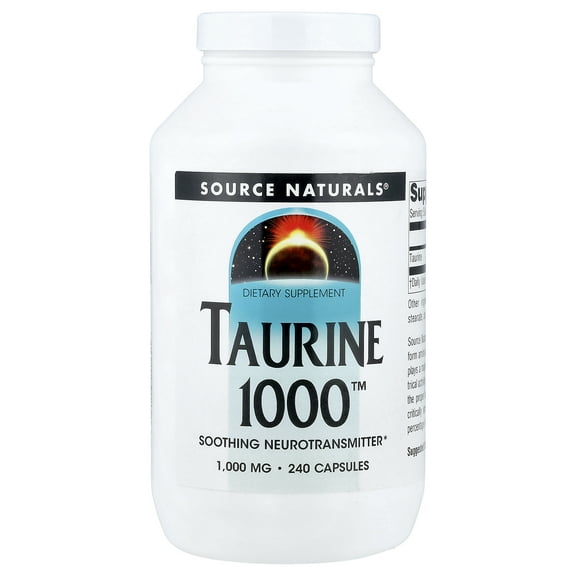 Source Naturals Taurine 1000 1000 mg - 240 Capsule