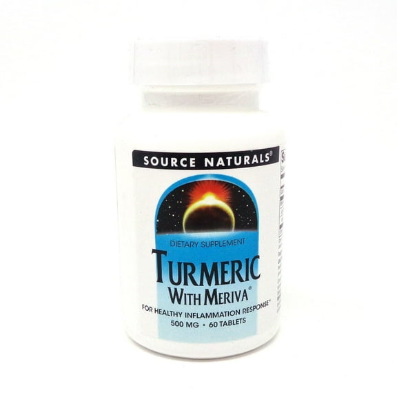 Source Naturals - Turmeric with Meriva 500 mg. - 60 Tablets
