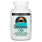 Source Naturals Ubiquinol CoQH, 100 mg, 90 Softgels
