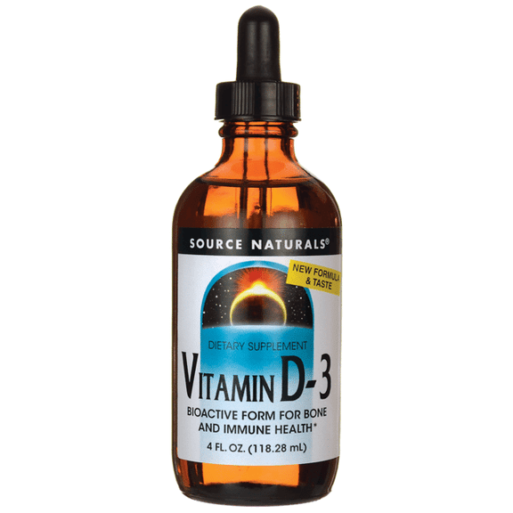 Source Naturals Vitamin D-3 - 4 Fl Oz Liquid