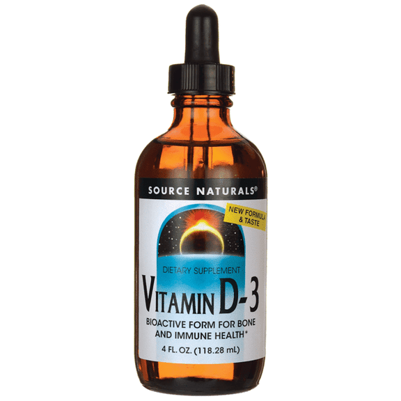 Source Naturals Vitamin D-3 - 4 Fl Oz Liquid