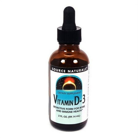 Source Naturals Vitamin D-3 Liquid, 2 Fl Oz