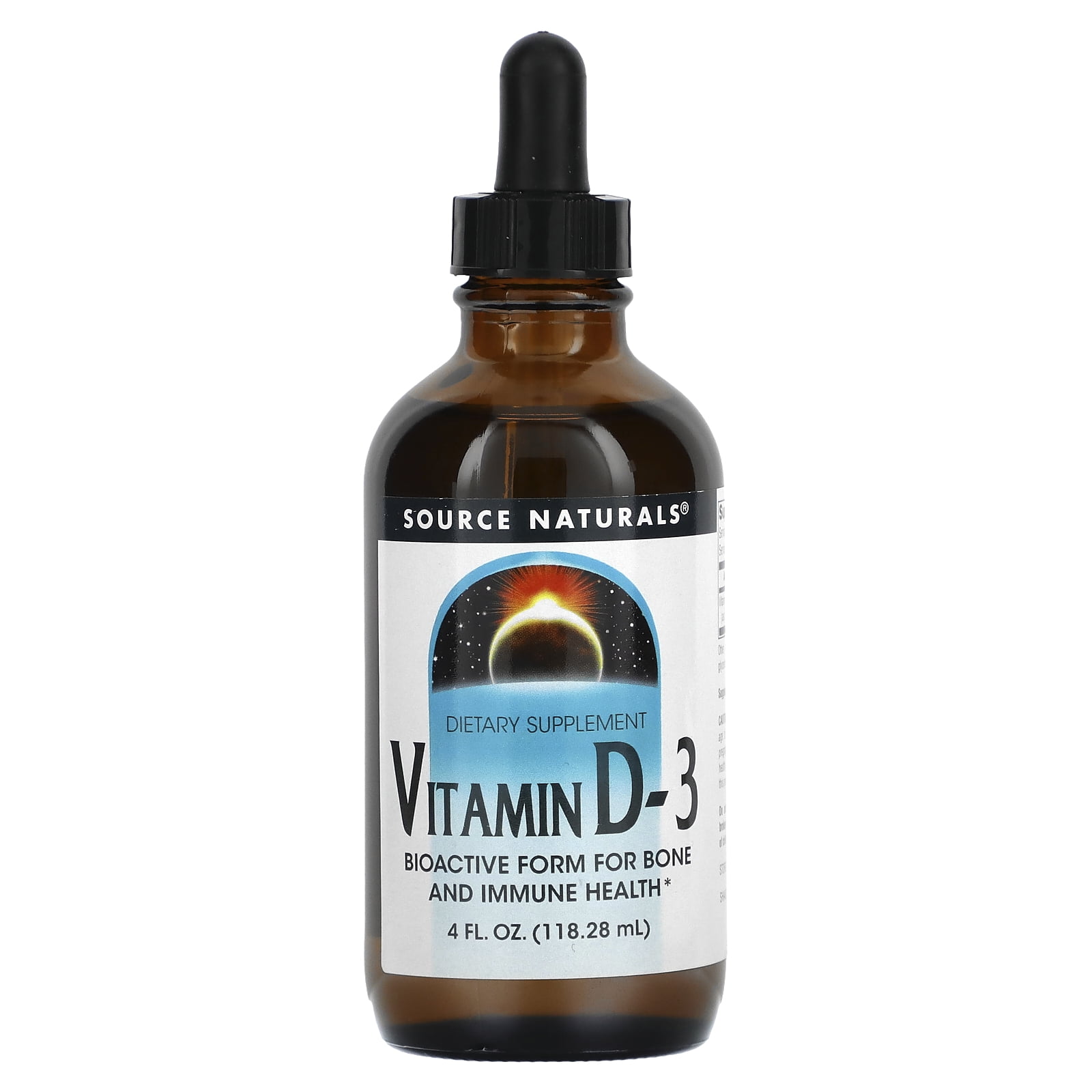 Source Naturals - Vitamin D3 Liquid 2000 IU - 4 fl. oz. - Walmart.com