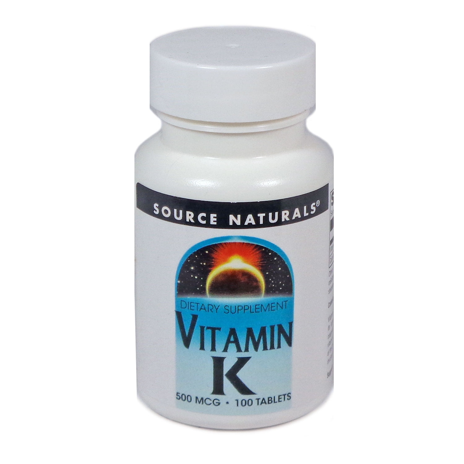 Source Naturals Vitamin K 500 mcg 100 Tabs