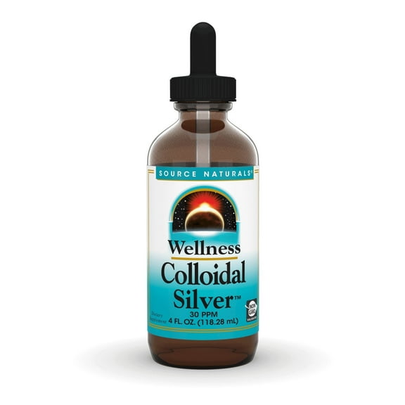 Source Naturals Wellness Colloidal Silver, 30 ppm, 4oz
