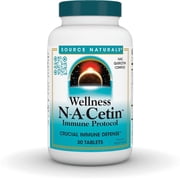 Source Naturals Wellness N-A-Cetin Immune Protocol, with 1,000 mg of N-Acetyl Cysteine, 30 Tablets