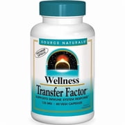 Source Naturals, Inc. Wellness Transfer Factor 60 Vegetarian Capsules