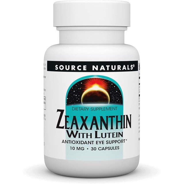 Source Naturals Zeaxanthin with Lutein, Antioxidant Eye Support* 10mg