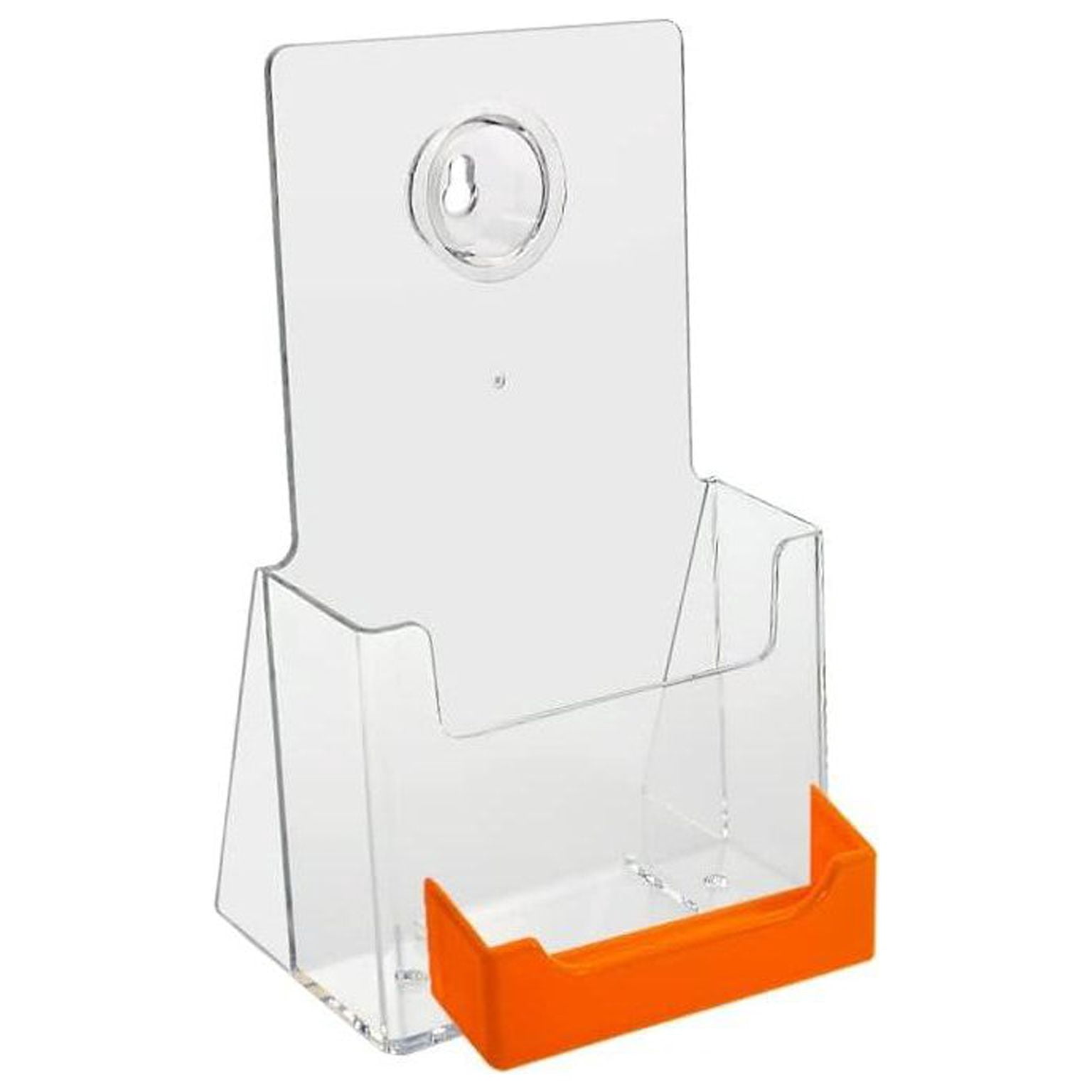 Source One 4 X 9 Inches Tri Fold Brochure Holder with Business Card