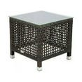 thumbnail image 1 of Source Outdoor SO-2009-302-ESP Matterhorn Square Shaped Side Table in Espresso, 1 of 1