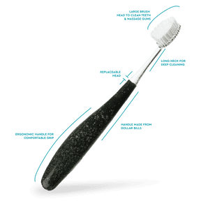 RADIUS Source Soft Currency Handle Toothbrush