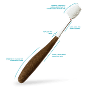 RADIUS Source Soft Hemp Handle Toothbrush
