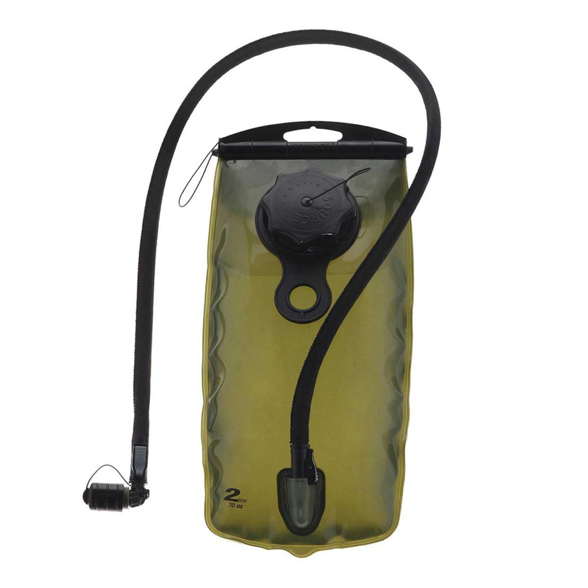Source Tactical WXP 2Liter Hydration Reservoir System with Storm Valve, Black
