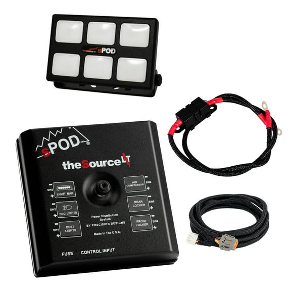 SourceLT w/ Mini6 for Universal w/ 36 Inch Battery Cables sPODS