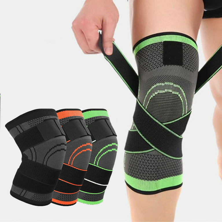 Sourcemax Unisex Knee Brace Sleeve Patella Support Stabilizer, Green, XXL 